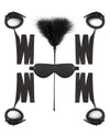 Easy Toys Beginners 6 Piece Beginners Bondage Set - Black