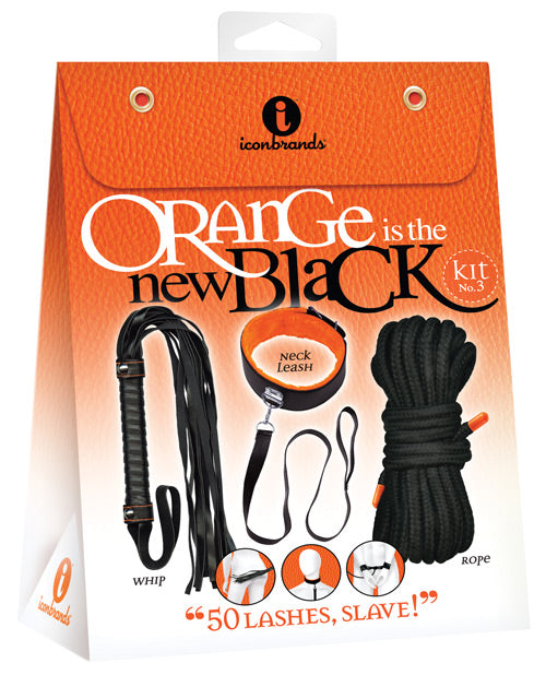 The 9&#039;s Orange is the New Black Kit #3 - 50 Lashes Slave
