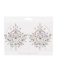Shots Bliss Dazzling Nipple Bling  Sticker O/S