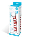 Glas 8&quot; Mr. Swirly Glass Dildo - Red