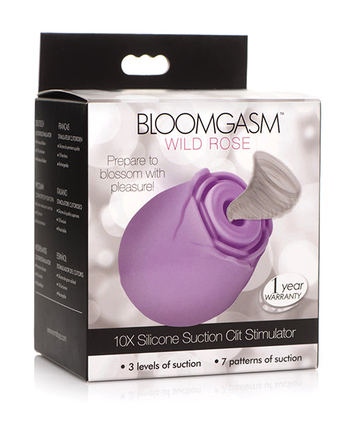 NO ETA Inmi Bloomgasm Wild Rose 10X Stimulator - Purple