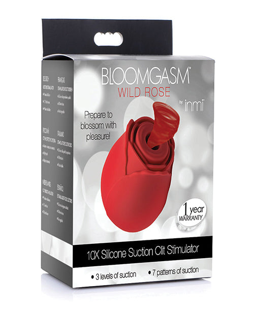 NO ETA Inmi Bloomgasm Wild Rose 10X Stimulator - Red
