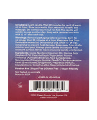 Jelique Massage Candle - 4 oz Sex-A-Licious Ravenous Raspberry