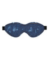 Shots Denim Eye Mask - Blue
