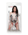Lux Fetish Adjustable Nipple Clips &amp; Clit Clamp