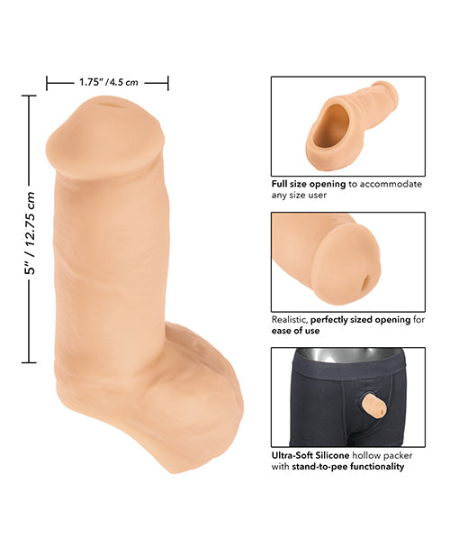 Packer Gear 5&quot; Ultra Soft Silicone STP - Ivory
