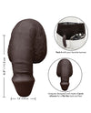 Packer Gear 5&quot; Silicone Packing Penis - Black