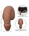 Packer Gear 5&quot; Silicone Packing Penis - Brown