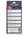Packer Gear 5&quot; Silicone Packing Penis - Brown