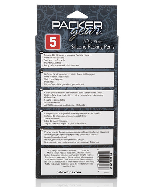 Packer Gear 5&quot; Silicone Packing Penis - Tan