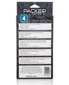 Packer Gear 4&quot; Silicone Packing Penis - Black