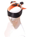 The 9&#039;s Orange is the New Black Satin Sash Reversible Blindfold