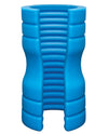 OptiMale Truskyn Silicone Stroker Ribbed - Blue