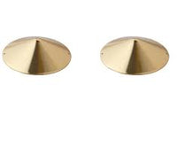 24K Gold Plated Nipplets (plus 4 Pairs of adhesives) Gold O/S