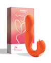 Joi Pro Rotating Head G-Spot Vibrator &amp; Clit Licker w/Remote - Orange