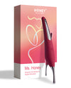 Ms. Honey Pinpoint Clit Vibrator &amp; Nipple Stimulator - Red Wine