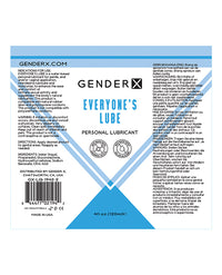 Gender X Flavored Lube - 4 oz Everyone&#039;s