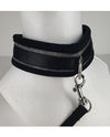 Spartacus Collar &amp; Leash - Neoprene Silver