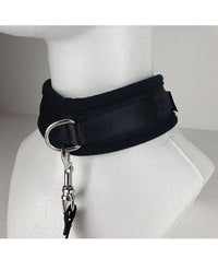 Spartacus Collar &amp; Leash - Neoprene Black
