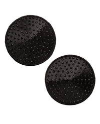 Radiance Round Pasties Black O/S