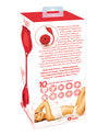 Wild Rose &amp; Bullet Vibrator - Red