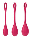 Satisfyer Yoni Power 1 Balls Training Set - Red