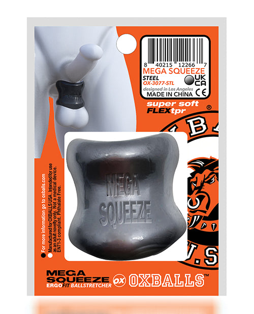 Oxballs  Mega Squeeze Ergofit Ballstretcher - Steel