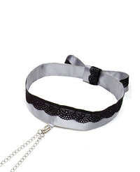 Fifty Shades of Grey Play Nice Satin &amp; Lace Collar &amp; Nipple Clamps