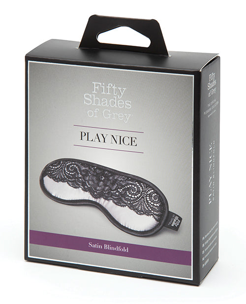 Fifty Shades of Grey Play Nice Satin &amp; Lace Blindfold