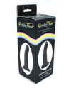 Gender Fluid 6.5&quot; Enthrall Strap On Dildo - Black