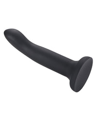 Gender Fluid 7.8&quot; Enthrall Strap On Dildo - Black