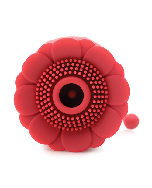 NO ETA Inmi Bloomgasm Royalty Rose 10X Suction &amp; Clit Stimulator - Red