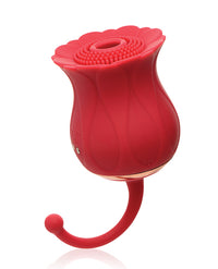NO ETA Inmi Bloomgasm Royalty Rose 10X Suction &amp; Clit Stimulator - Red
