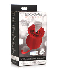 NO ETA Inmi Bloomgasm Royalty Rose 10X Suction &amp; Clit Stimulator - Red