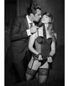 Shots Ouch Black &amp; White Introductory Bondage Kit #1 - Black