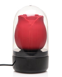 NO ETA Inmi Bloomgasm Enchanted Rose 10X Clitoral Stimulator w/Case - Red