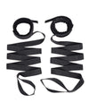 Lux Fetish 4 Pc Bondage Strap &amp; Flogger Kit