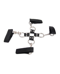 Lux Fetish 7 pc Hogtie &amp; Ball Gag Kit