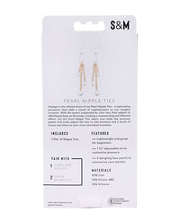 Sex &amp; Mischief Pearl Nipple Ties