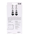 Sex &amp; Mischief Heart Nipple Ties