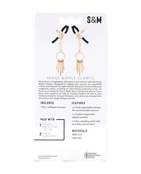 Sex &amp; Mischief Verge Nipple Clamps