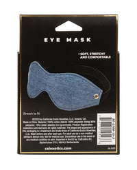 Ride &#039;Em Premium Denim Collection Eye Mask