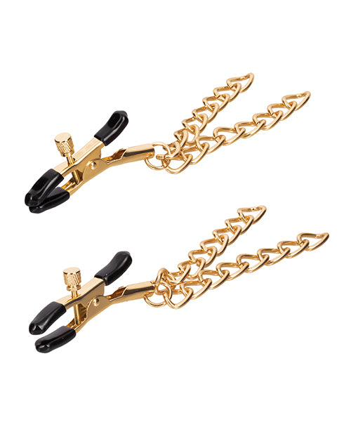 Ride &#039;Em Premium Denim Collection Nipple Clamps