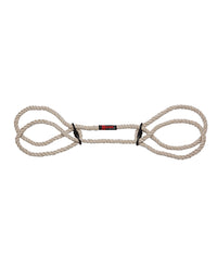 Merci Hogtie - Bind & Tie Wrist or Ankle Cuffs - 6 mm Hemp - Black