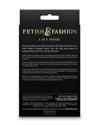 Fetish &amp; Fashion Lace Hood - White