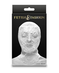 Fetish &amp; Fashion Lace Hood - White