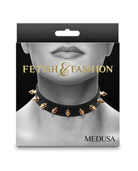 Fetish &amp; Fashion Medusa Collar - Black