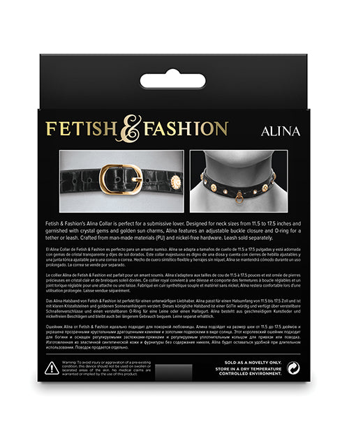Fetish &amp; Fashion Alina Collar - Black