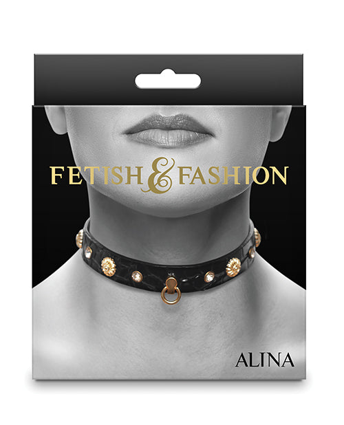 Fetish &amp; Fashion Alina Collar - Black