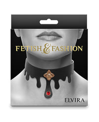 Fetish &amp; Fashion Elvira Collar - Black